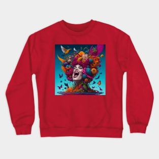 Emotions of music Crewneck Sweatshirt